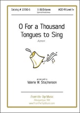 O For A Thousand Tongues To Sing Handbell sheet music cover